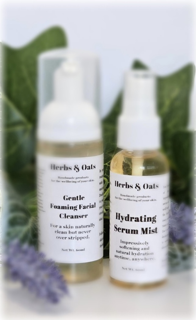 Limpiador facial en espuma suave