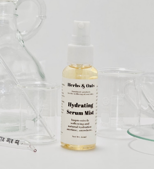 Herbs & Oats Skincare Hydrating Serum Mist lab formulated tested